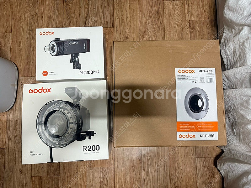 고독스 AD200 Pro ii + R200(링플레쉬) ...--1