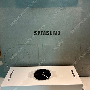 갤럭시워치8 40mm 블루투스 실버 미개봉 (삼성스토어구매)