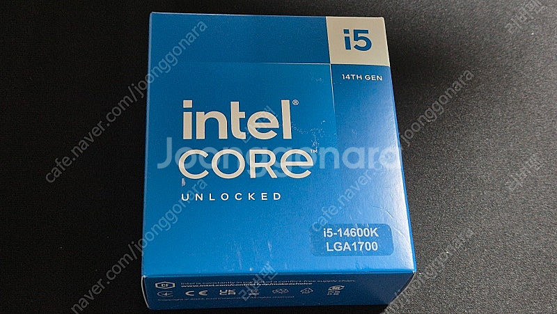 i5 14600k cpu 미개봉 팝니다.--0