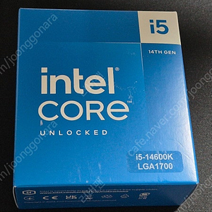 i5 14600k cpu 미개봉 팝니다.