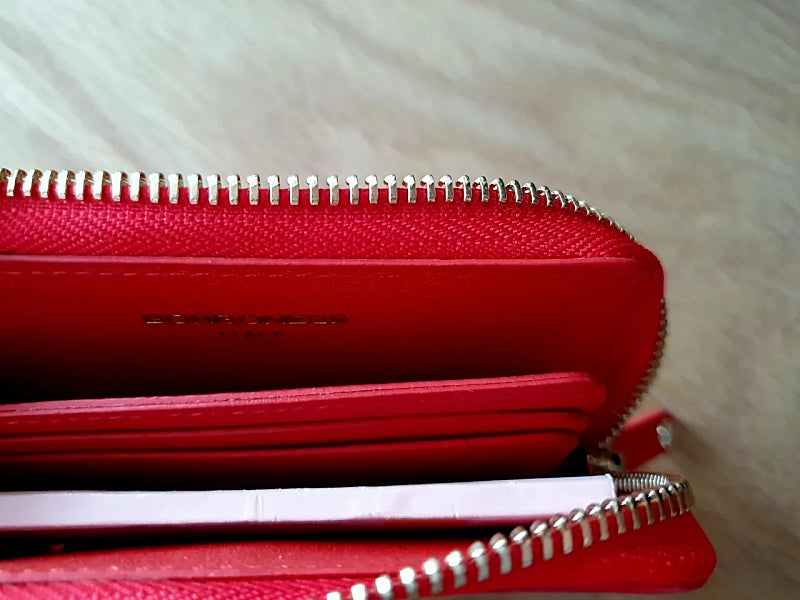 [ Borbonese ] 보르보네제 Medium 카드 반지갑 여성카드지갑 ₩84,000 (택포) 이미지