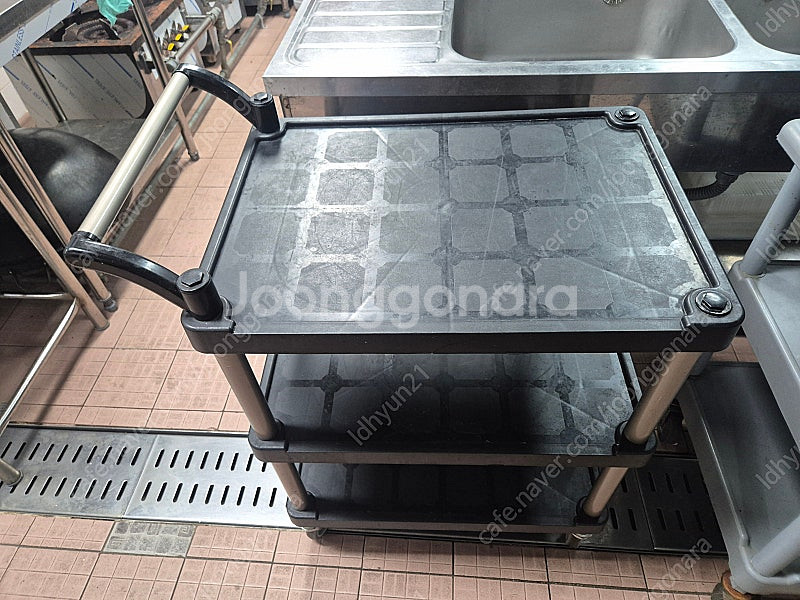 업소용 서빙 카트--1
