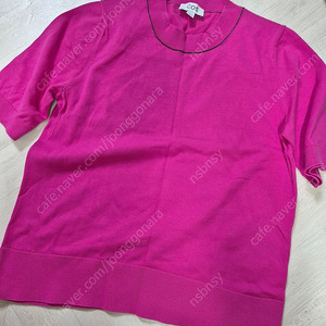 정품 COS 니트 반팔