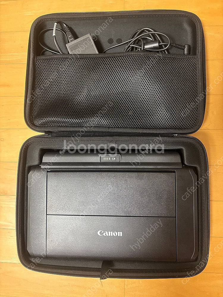 잉크굳은 캐논 프린터 TR150+LK72 외장배터리 세...--0