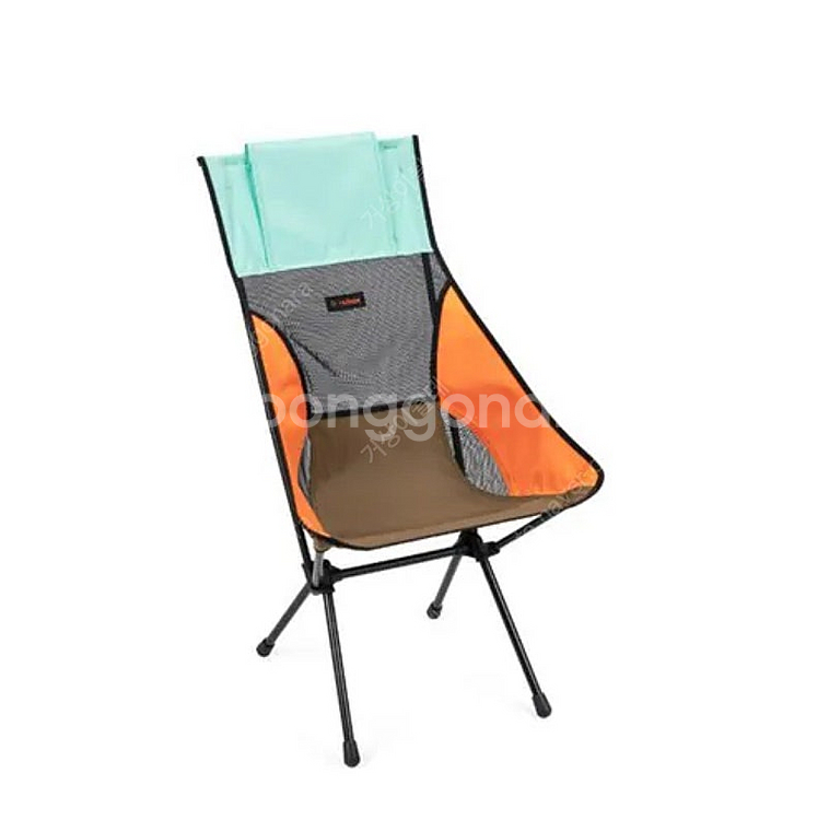 헬리녹스 선셋체어 블랙 코요테탄 민트멀티블록 등--3