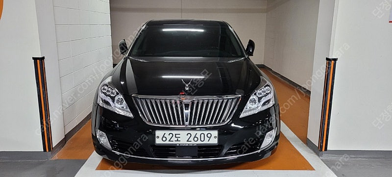 에쿠스 vs500 2015년식 슈퍼비젼 계기판 이미지