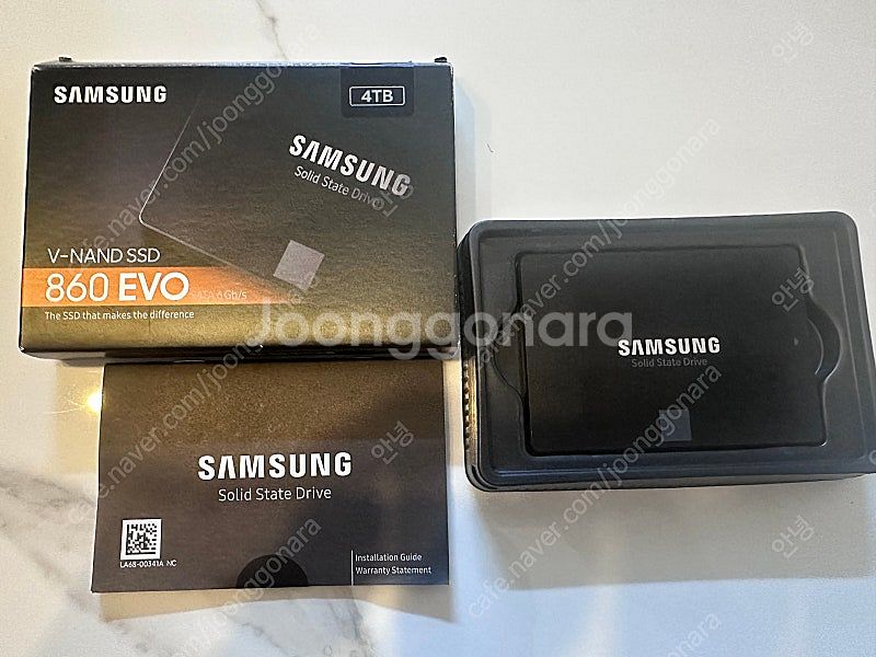 삼성 SSD EVO 860 4tb 2.5인치--0