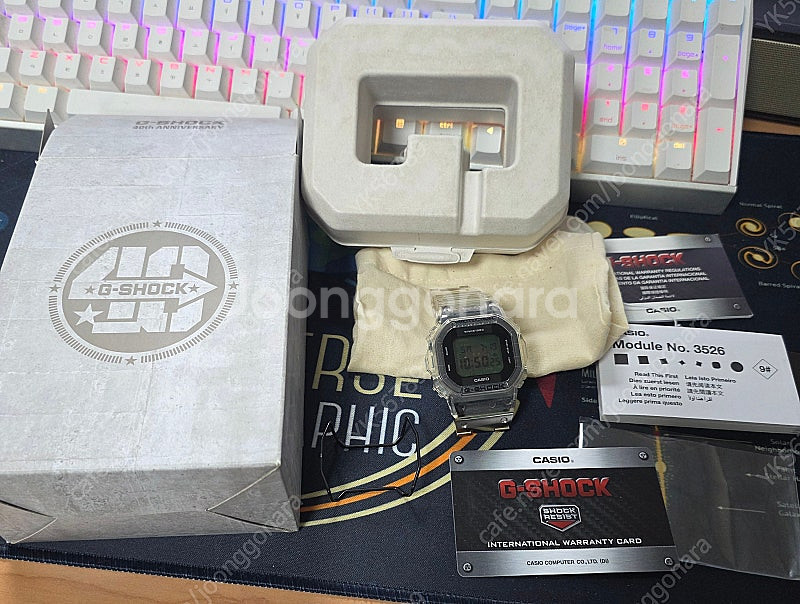 카시오 G-SHOCK 40주년 DWE-5640RX-7D...--0