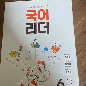 국어리더 국어문제집 6학년 2학기