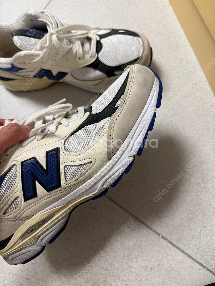 뉴발란스990v3 메이드인USA 화이트블루 280--7