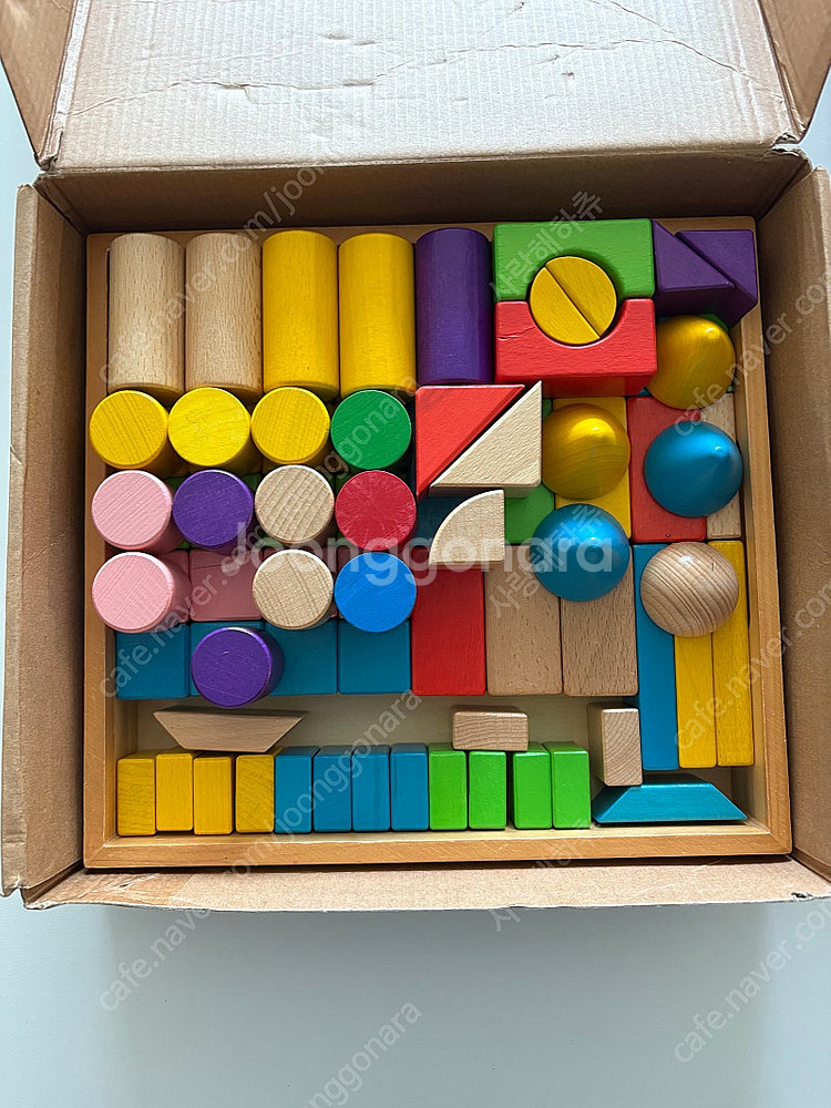 놀라운자연 원목블럭 100p--1