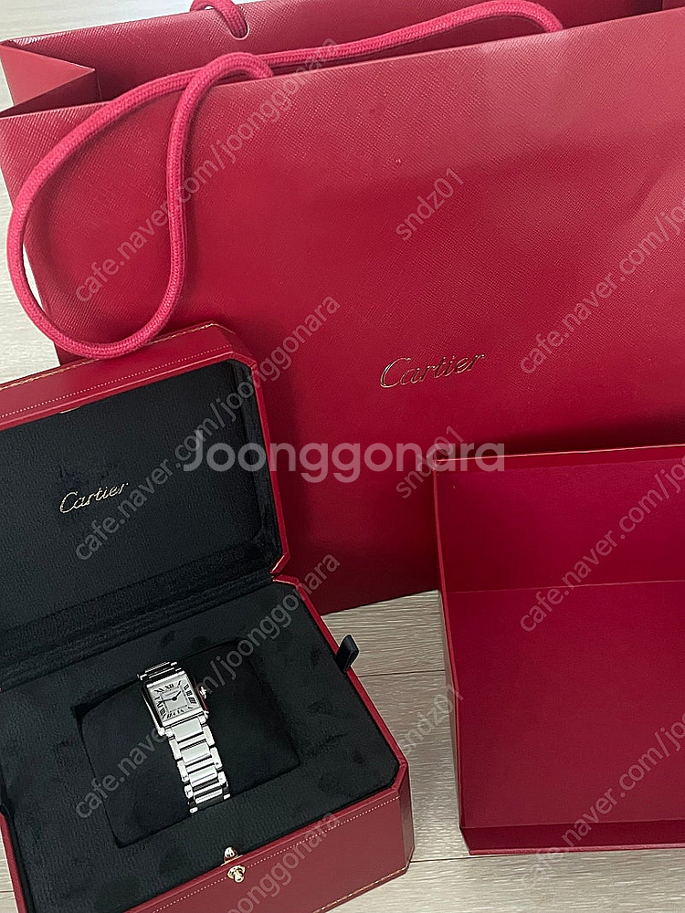 까르띠에:) 새상품 탱크머스트 스몰 사이즈--0