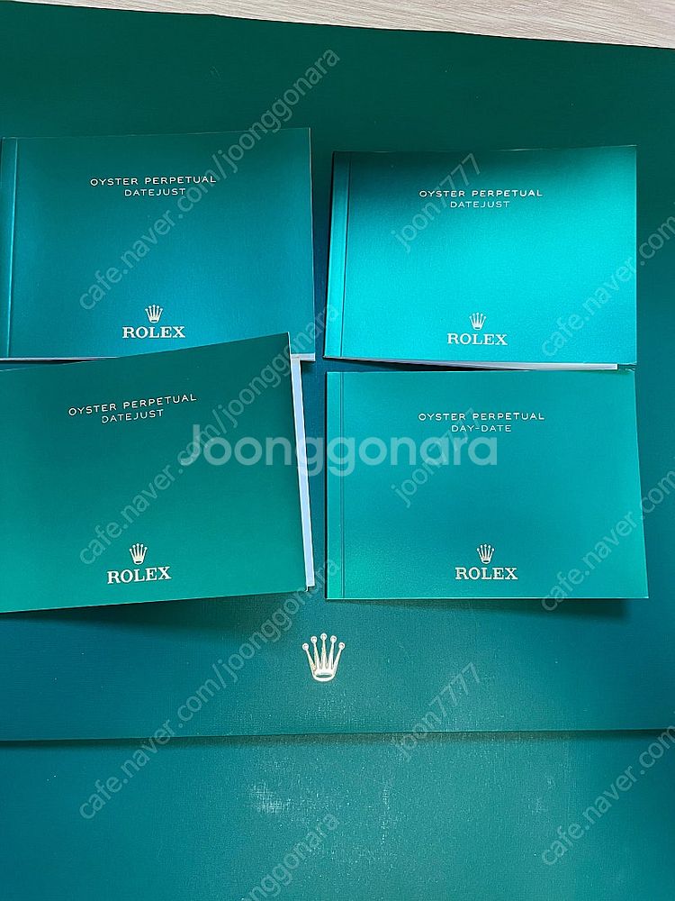 로렉스 부속품 책자 롤렉스 카드지갑 베젤캡 그린메달 등등--3