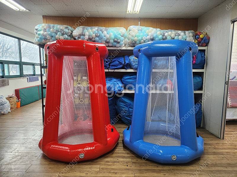 에어 볼플공 농구골대 운동회용품 에어교구 2개 팝니다--0