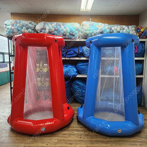 에어 볼플공 농구골대 운동회용품 에어교구 2개 팝니다