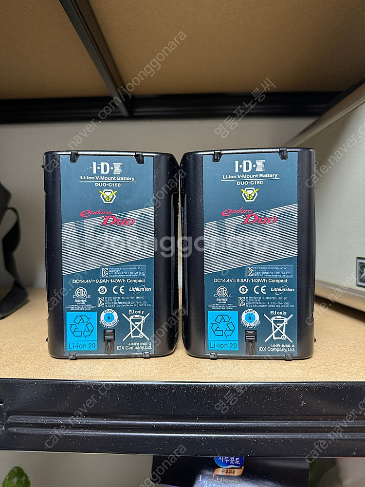 IDX DUO-C150 V마운트 배터리 판매--0