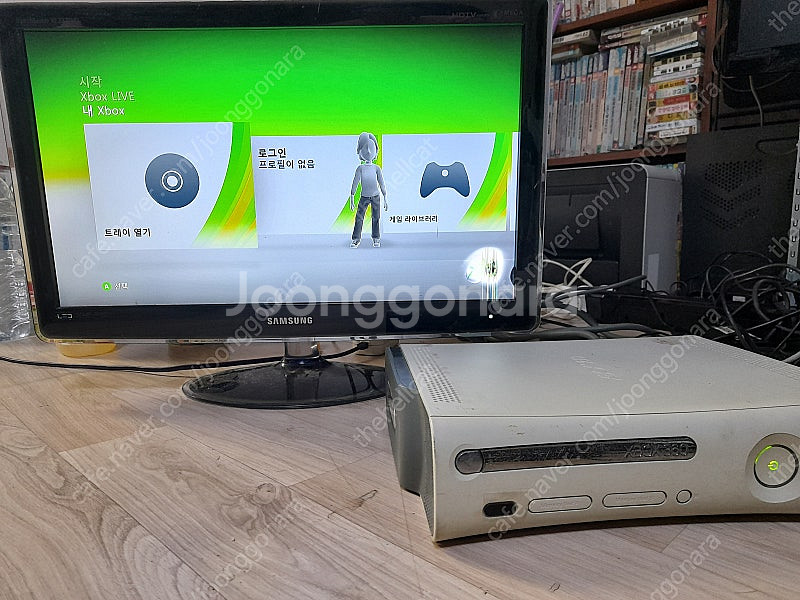 게임기 XBOX360/엑스박스360 게임기본체+아답터 ...--1
