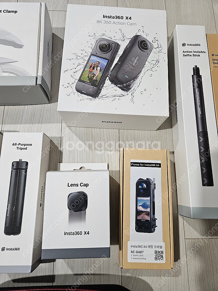 Insta360 X4 모터사이클(오토바이) 풀세트 판매...--5
