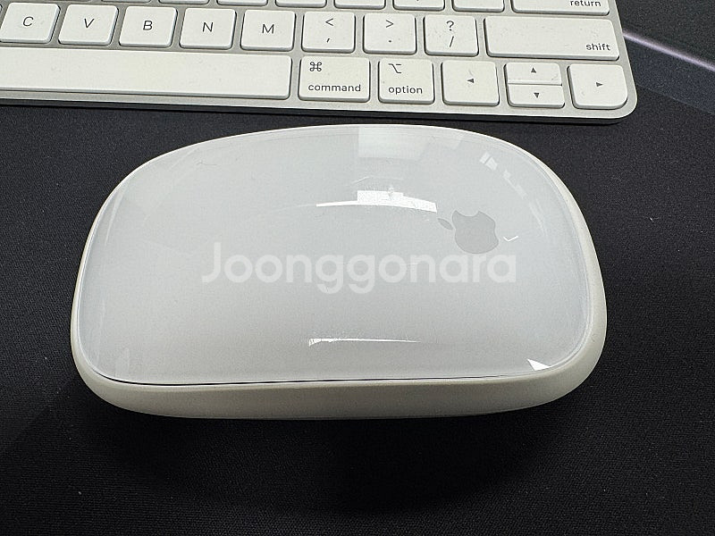 매직키보드 A2449 + 매직마우스 A1657 + 마우스 무선충전홀더 팔아요 (택포)--2