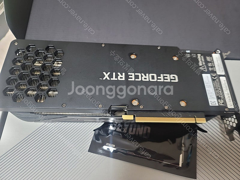 이엠텍 RTX 3080 10G 블랙에디션 그래픽카드 판...--2