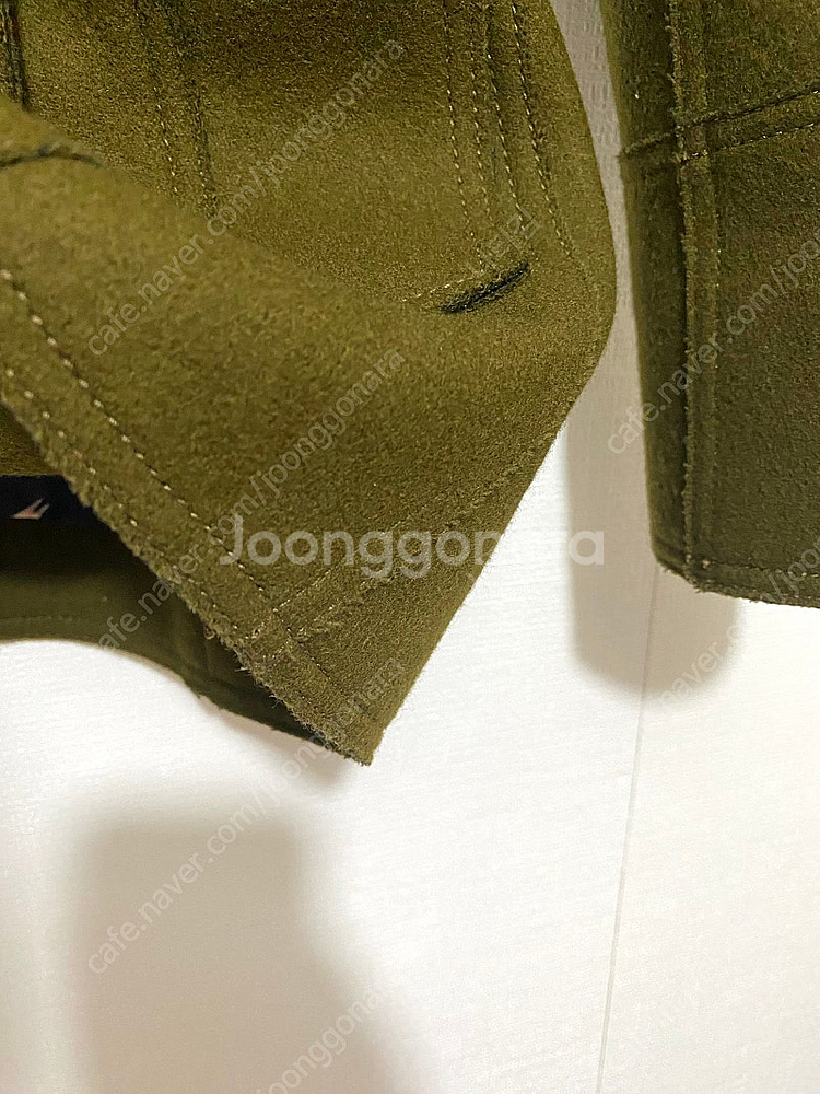 럭키슈에뜨 모직 하프 코트--3