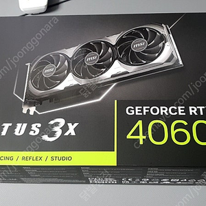 MSI RTX 4060Ti 벤투스 3X 8G OC