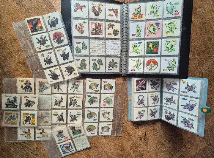 포켓몬 일판 씰 일본 띠부 띠부씰 (1~9세대) 낱장 판매 이미지