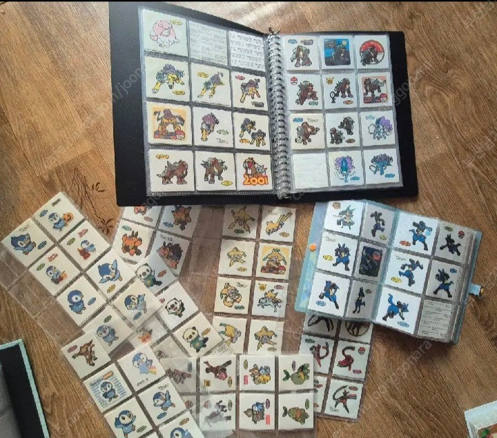 포켓몬 일판 씰 일본 띠부 띠부씰 (1~9세대) 낱장 판매 이미지