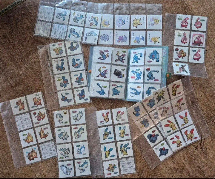 포켓몬 일판 씰 일본 띠부 띠부씰 (1~9세대) 낱장 판매 이미지