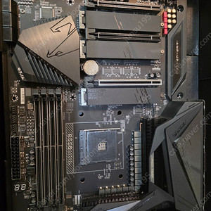 5800x3d + b550 aorus master + ddr4 tridentz royal 64gb(32x2) 판매합니다.