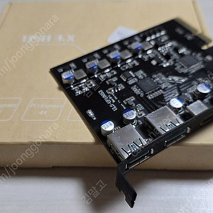 PCIe USB3.2 Gen2 20Gbps 5포트 확장카드 판매