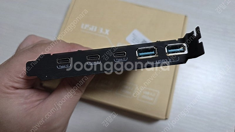 PCIe USB3.2 Gen2 20Gbps 5포트 확장...--1