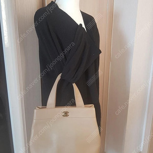 정품 샤넬 턴락 레더가방