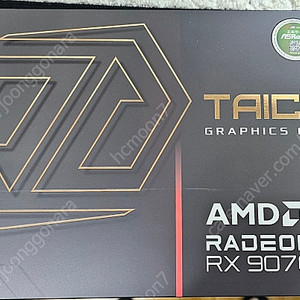 ASRock 라데온 RX9070XT TAICHI 16GO (신품)