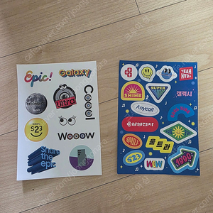 갤럭시 S23 홍보 스티커 팝니다.