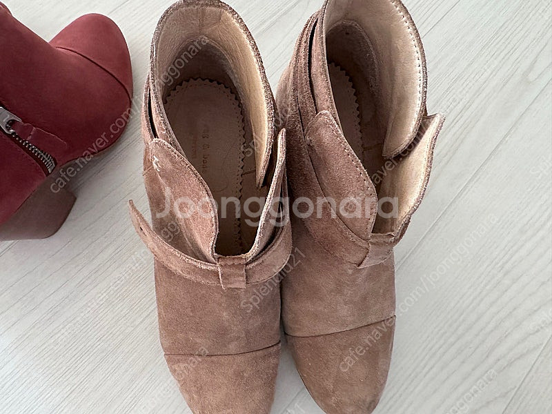 랙앤본 스웨이드 앵글부츠 35(220)--2