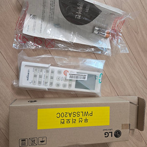 LG WHISEN 에어컨 리모컨 새제품 판매