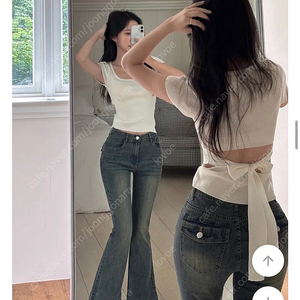 급처)여름 워싱 데님 부츠컷 스키니진 바지 s 팬츠 에이블리 지그재그 미스치프 히프나틱 보헤미안서울 쓰리타임즈