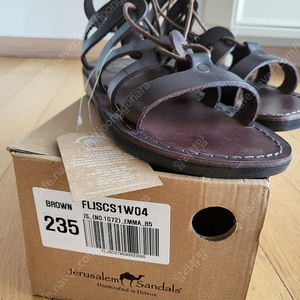 JERUSALEM SANDALS 예루살렘 샌들 가죽 샌들 새상품