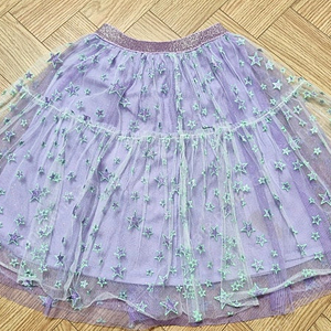 티파니 별무늬 레이스 치마(신장130cm, 7세전후) 판매합니다