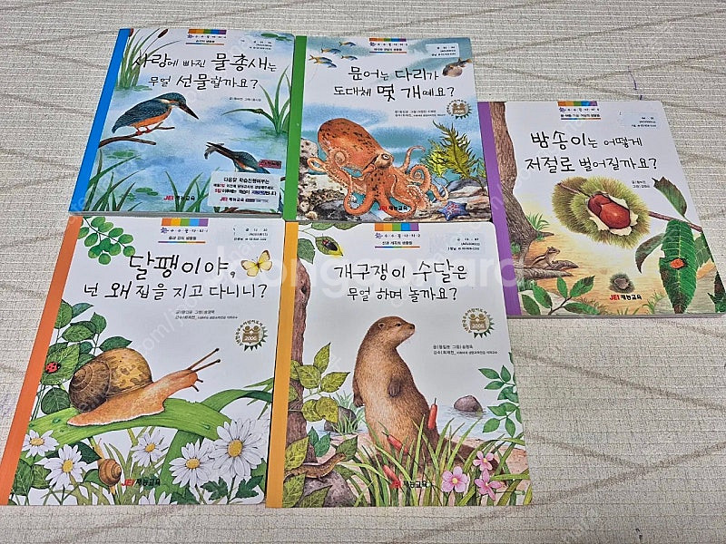 재능교육 생각하는쿠키 수수꽃다리5권(자연관찰) 판매합니...--0