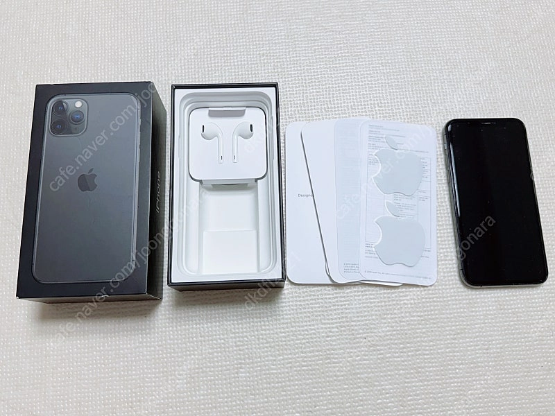 ( 국내 애플샵 정품 ) 아이폰 11 프로 pro 블랙 / 스페이스 그레이 256GB 팝니다. 이미지