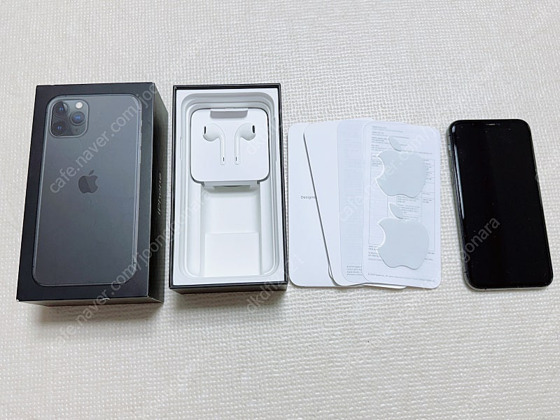 ( 국내 애플샵 정품 ) 아이폰 11 프로 pro 블랙 / 스페이스 그레이 256GB 팝니다.--2
