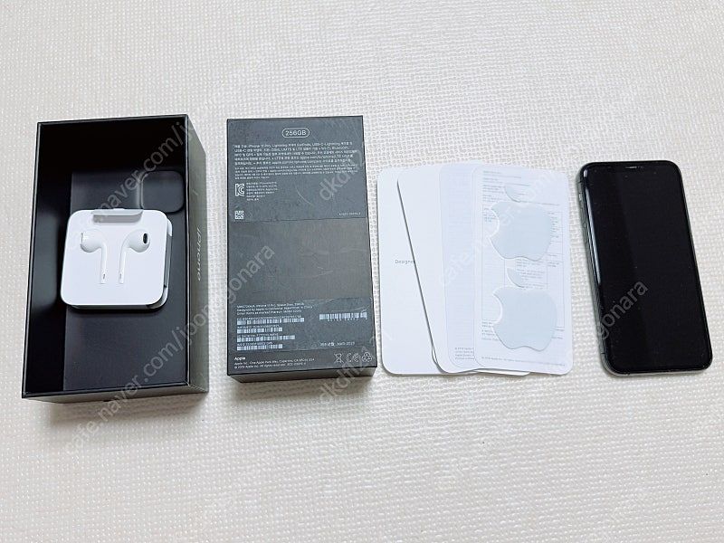 ( 국내 애플샵 정품 ) 아이폰 11 프로 pro 블랙 / 스페이스 그레이 256GB 팝니다.--3