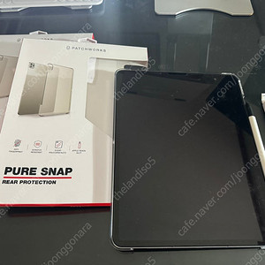 아이패드 프로 12.9 6세대 애플펜슬 오픈형 케이스