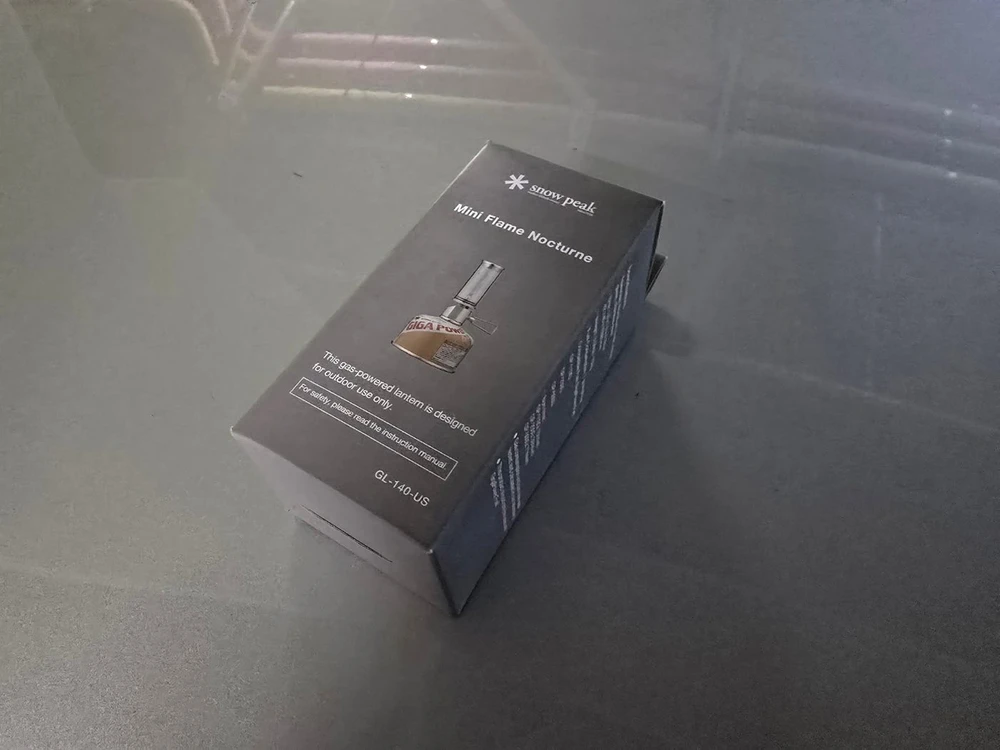 [팝니다] 스노우 피크 미니플레임 녹턴 가스랜턴 Snow Peak Mini Flame GL-140-US 미개봉 새제... 이미지