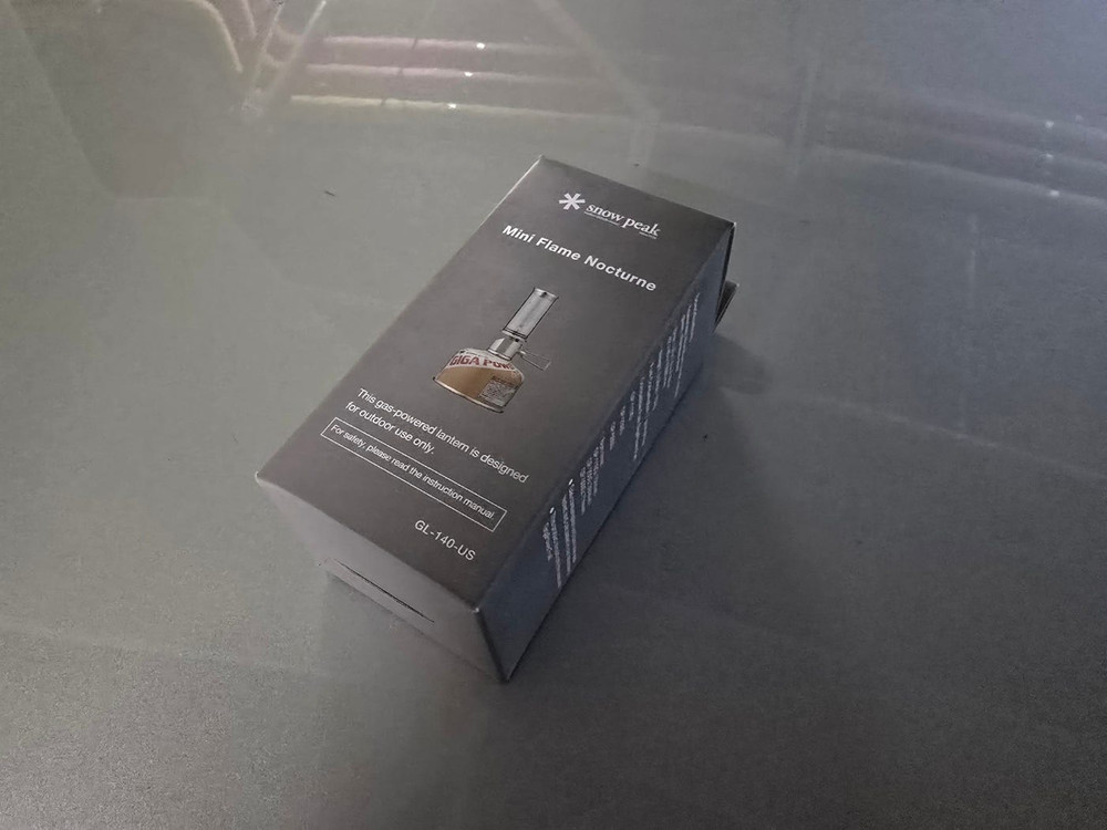 [팝니다] 스노우 피크 미니플레임 녹턴 가스랜턴 Snow Peak Mini Flame GL-140-US 미개봉 새제... 이미지