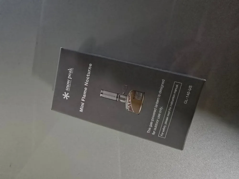 [팝니다] 스노우 피크 미니플레임 녹턴 가스랜턴 Snow Peak Mini Flame GL-140-US 미개봉 새제... 이미지