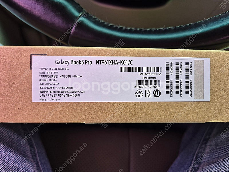 GALAXY BOOK5 PRO NT961XHA-K01/...--0