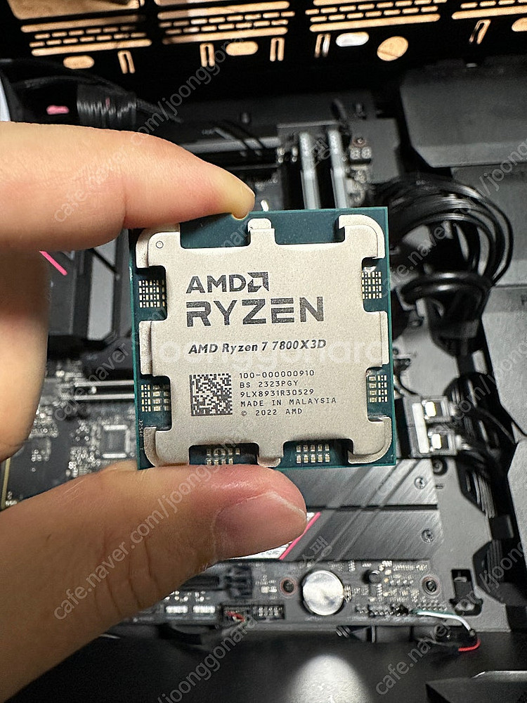 라이젠 7800X3D CPU 판매합니다.--1
